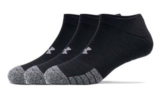 Under Armour CALZINI HEATGEAR NO SHOW NERO