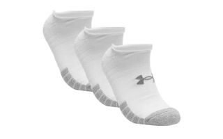 Under Armour CALZINI HEATGEAR NO SHOW BIANCO