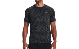 UNDER ARMOUR CAMISETA TECH 2.0 DASH SS NEGRO