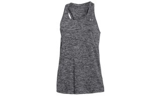 CAMISETA TECH TWIST GRIS OSCURO MUJER