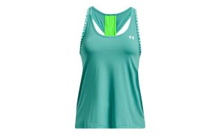 Under Armour T SHIRT  KNOCKOUT BLU ACQUA DONNA