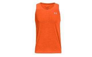 UNDER ARMOUR CANOTTA STREAKER ARANCIONE
