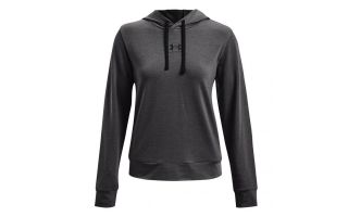 Under Armour SUDADERA RIVAL TERRY GRIS MUJER