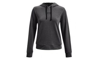Under Armour SUDADERA RIVAL TERRY GRIS MUJER