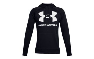Under Armour SUDADERA RIVAL BIG LOGO NEGRO