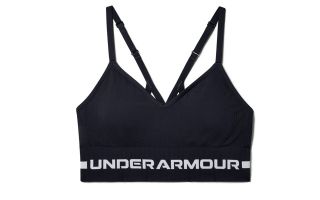 Under Armour BRA SEAMLESS LOW LONG BLACK WOMAN
