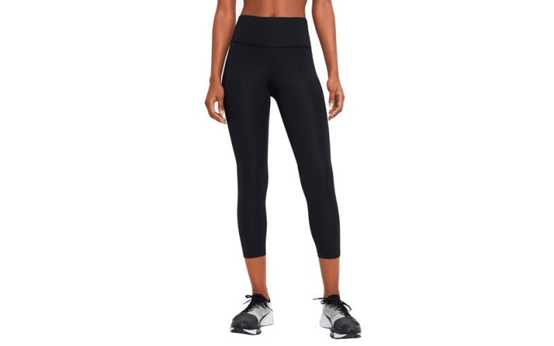 Mallas Epic Fast Cropped Negro Mujer