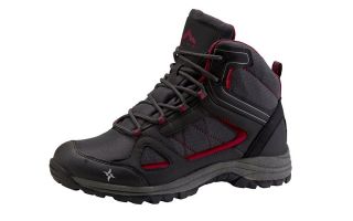 BOTAS MID AQB NEGRO ROJO MUJER MC262102 900