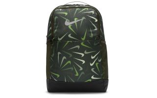 NIKE MOCHILA BRASILIA 9.5 ESTAMPADO VERDE