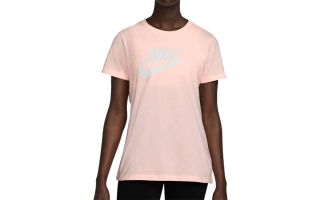 CAMISETA SPORTSWEAR ESSENTIAL ROSA MUJER