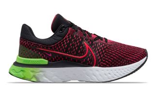 Nike REACT INFINITY RUN FLYKNIT 3 NEGRO ROJO DH5392 003