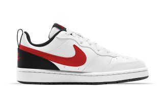 NIKE COURT BOROUGH LOW 2 BLANCO ROJO MUJER BQ5448 110