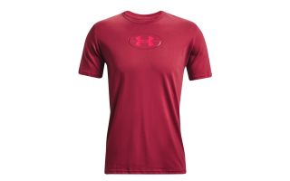 Under Armour CAMISETA REPEAT SS ROJO VINO
