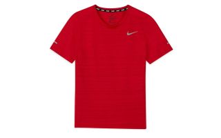 Nike CAMISETA NIKE DRI-FIT MILER ROJO JUNIOR