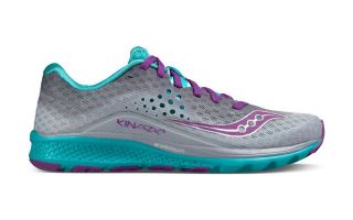 SAUCONY KINVARA 8 MUJER GRIS VERDE S103563
