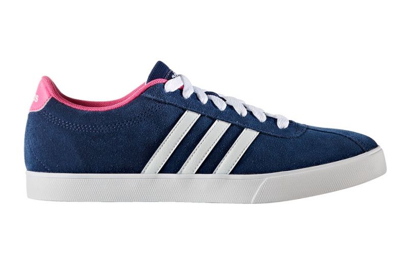 adidas neo azul y rosa