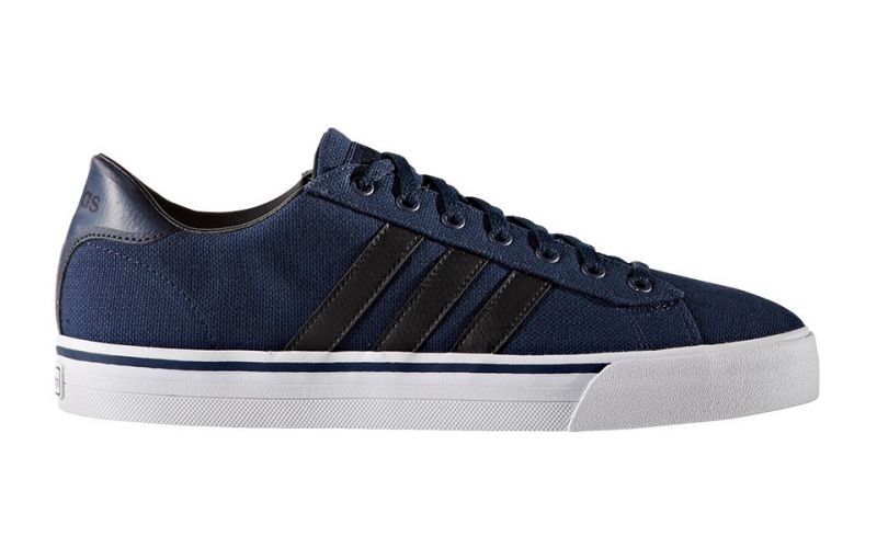 navy blue adidas cloudfoam