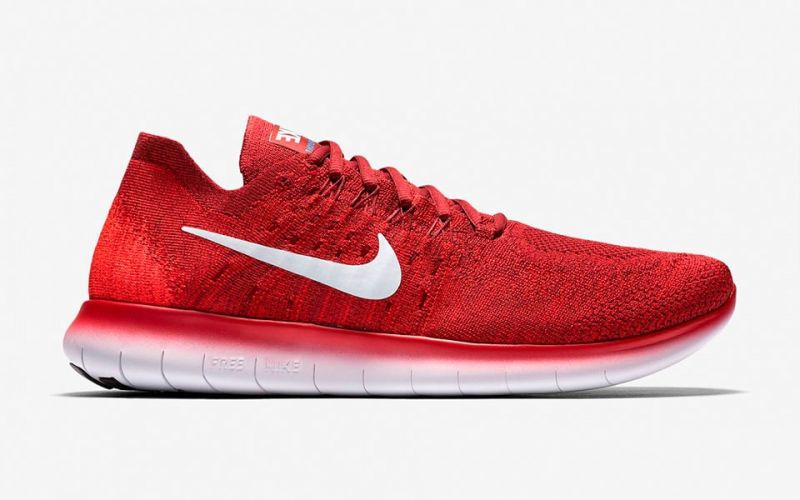 nike free rn flyknit 2017 red