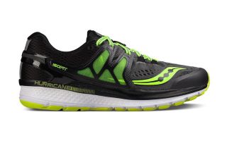 SAUCONY HURRICANE ISO 3 GRIS CITRON S203481