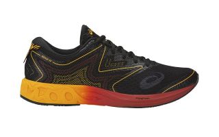 ASICS GEL NOOSA FF NEGRO NARANJA T722N 9004