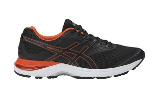 ASICS GEL PULSE 9 NEGRO NARANJA T7D3N 9006