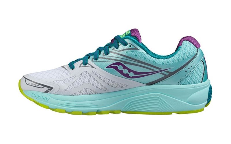 Saucony Ride 9 Mujer Blanco Celeste | Prestaciones de Gama Alta