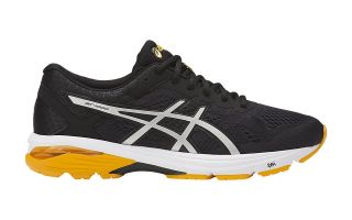 ASICS GT 1000 6 NEGRO NARANJA T7A4N 9093