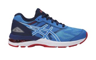 ASICS GEL NIMBUS 19 GS AZUL ROJO BLANCO C706N 4301