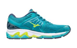 MIZUNO WAVE HORIZON MUJER VERDE AGUA  NEGRO J1GD172644