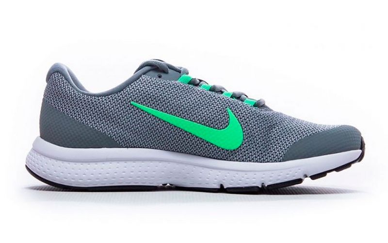 nike gris con verde