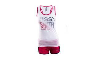 CONJUNTO GARATE BLANCO ROJO MUJER 012/055