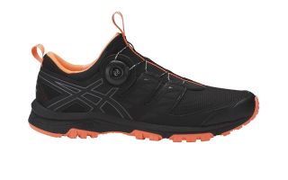 ASICS GEL FUJIRADO NEGRO NARANJA T7F2N 9097