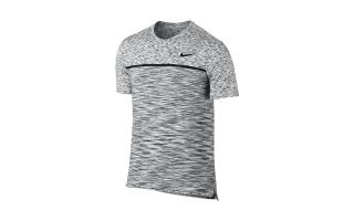 NIKE CAMISETA BLANCO/NEGRO DRY TOP