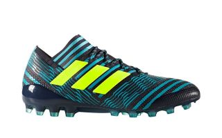 adidas BOTAS DE FUTBOL NEMEZIZ 17.1 AG AZUL AMARILLO S82291