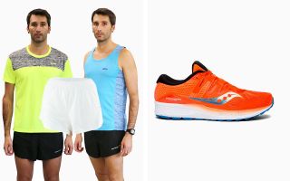 SAUCONY PACK RIDE ISO S20444-36 Y PANTALON Y 2 CAMISETAS