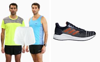adidas PACK SOLAR RIDE F37055 Y PANTALON Y 2 CAMISETAS RUNAWAY