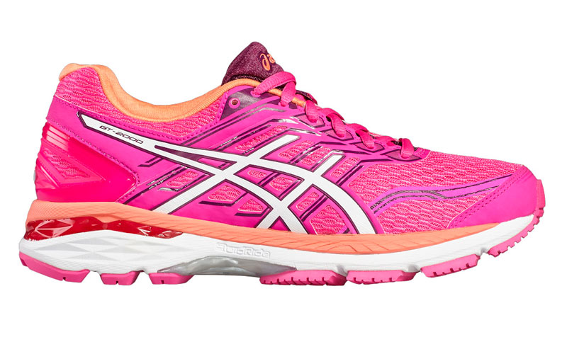 fuego Pigmento Preescolar Asics GT 2000 5 Mujer Rosa | Oferta Especial Zapatillas Pronador