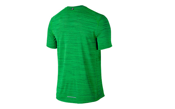 nike miler t shirt green