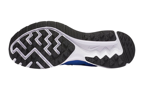 nike zoom winflo 3 blue running shoes