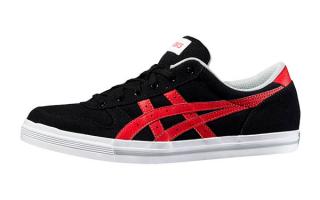 ASICS AARON NEGRO ROJO HY528 9023
