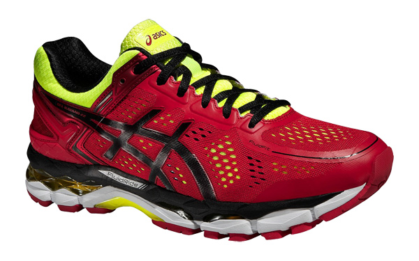 asics rojas hombre