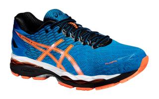 ASICS GEL NIMBUS 18 AZUL NARANJA T600N 3930