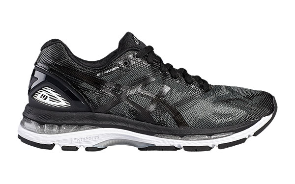 Asics Gel 19 T750N 9099 Mujer Negro Nuevos Modelos Nimbus