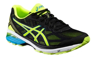 ASICS GT 1000 5 NEGRO AMARILLO T6A3N 9007