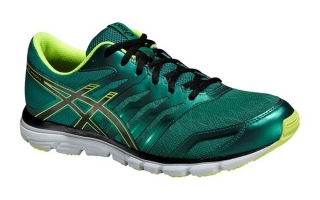 ASICS GEL ZARACA 4 VERDE Y AMARILLO T5K3N 8807