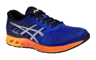 ASICS FUZEX AZUL NARANJA T639N 4350