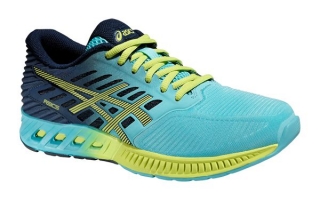 ASICS FUZEX MUJER AZUL AMARILLO T689N 4085