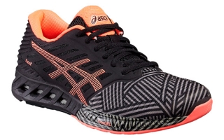 ASICS FUZEX  NEGRO CORAL MUJER T6K8N 9606