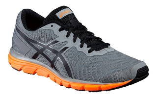 ASICS GEL ZARACA 5 GRIS NARANJA T6G3N 9690