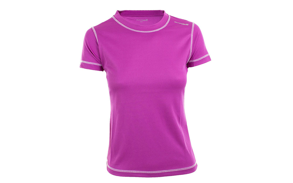 T Shirt Basic Said Femme Violet